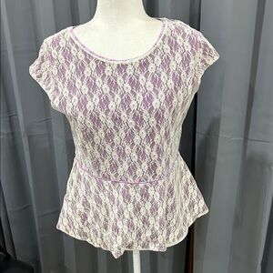 Matilda Jane Purple and Pink Top